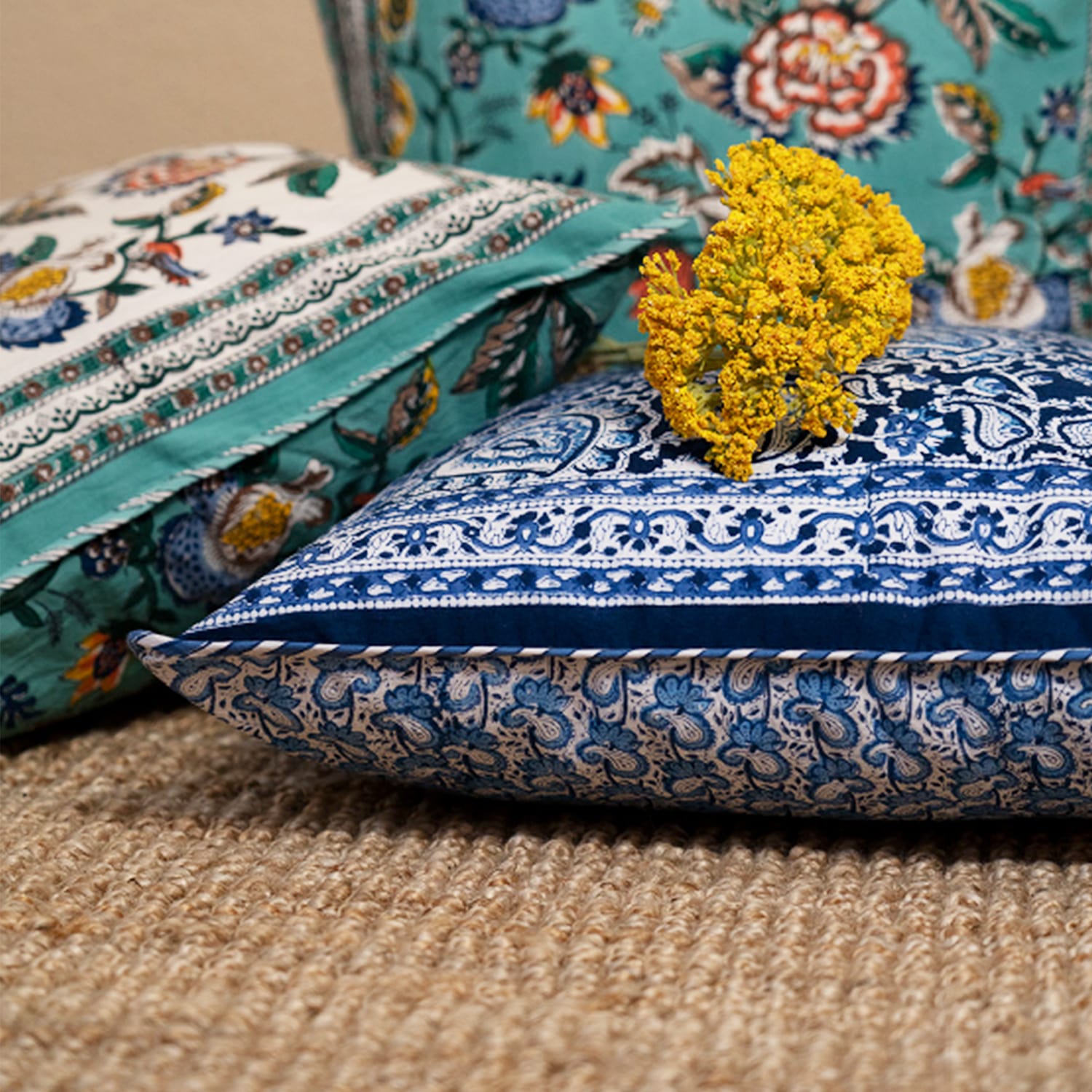 Kissenbezüge Indian Ornaments