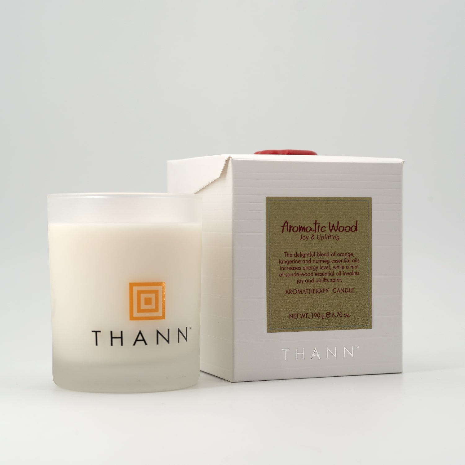 Thann Aroma-Therapie Kerze - Aromatic Wood